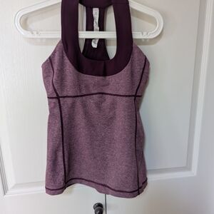 Lululemon Athletica Deep Purple Tank Top
